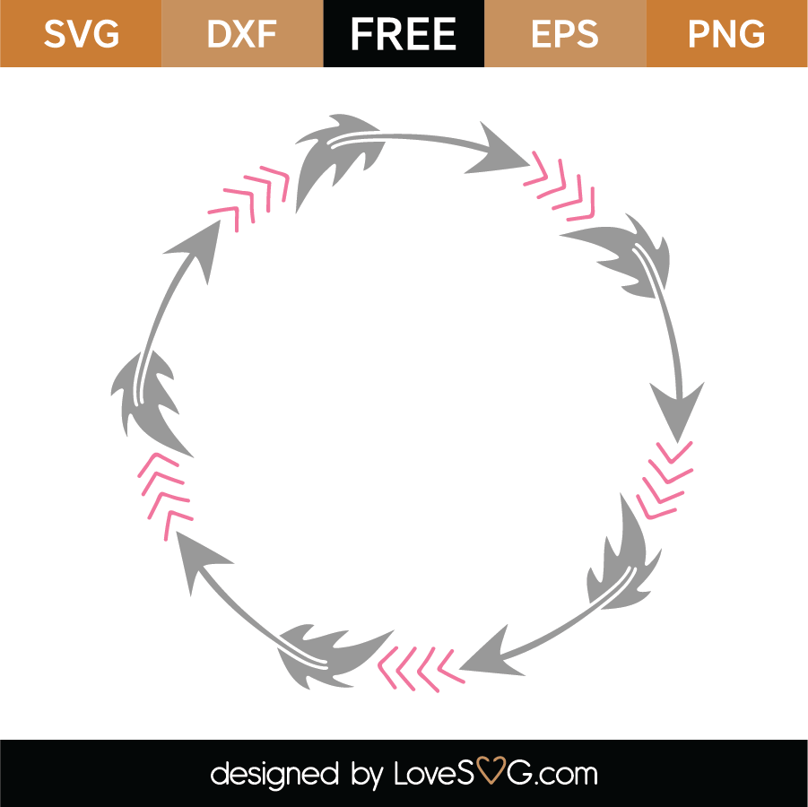 Download Free Monogram Frame SVG Cut File | Lovesvg.com