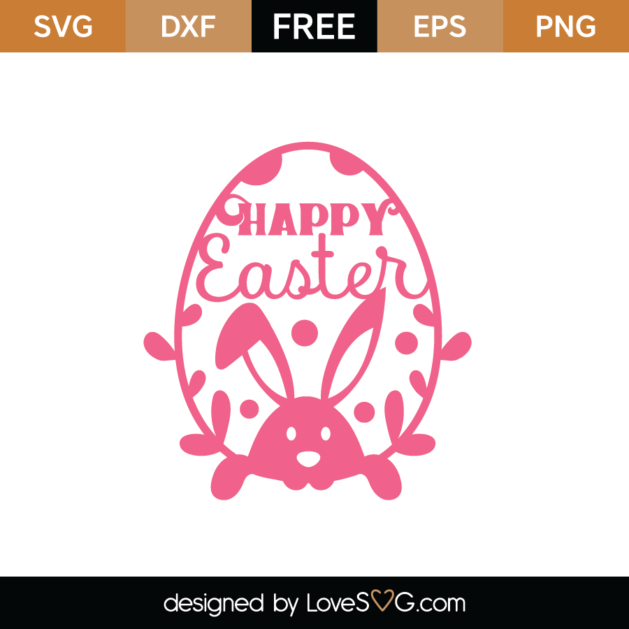 Free Easter Egg SVG Cut File | Lovesvg.com