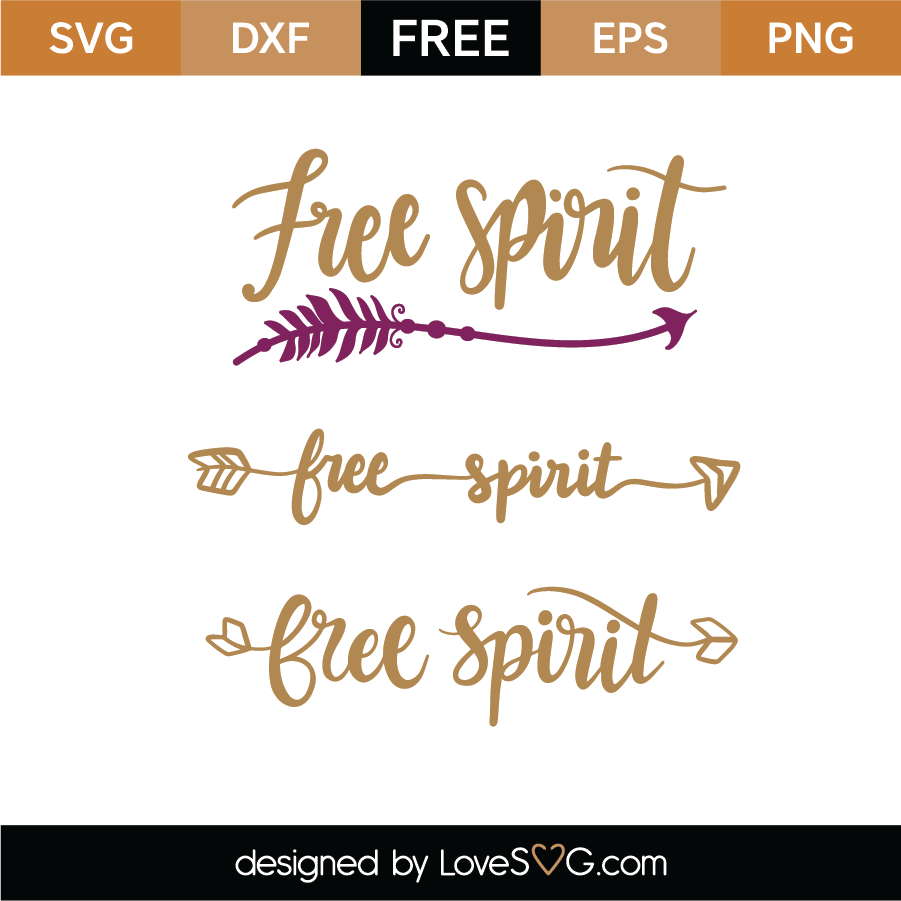 Free Free Spirit SVG Cut File | Lovesvg.com