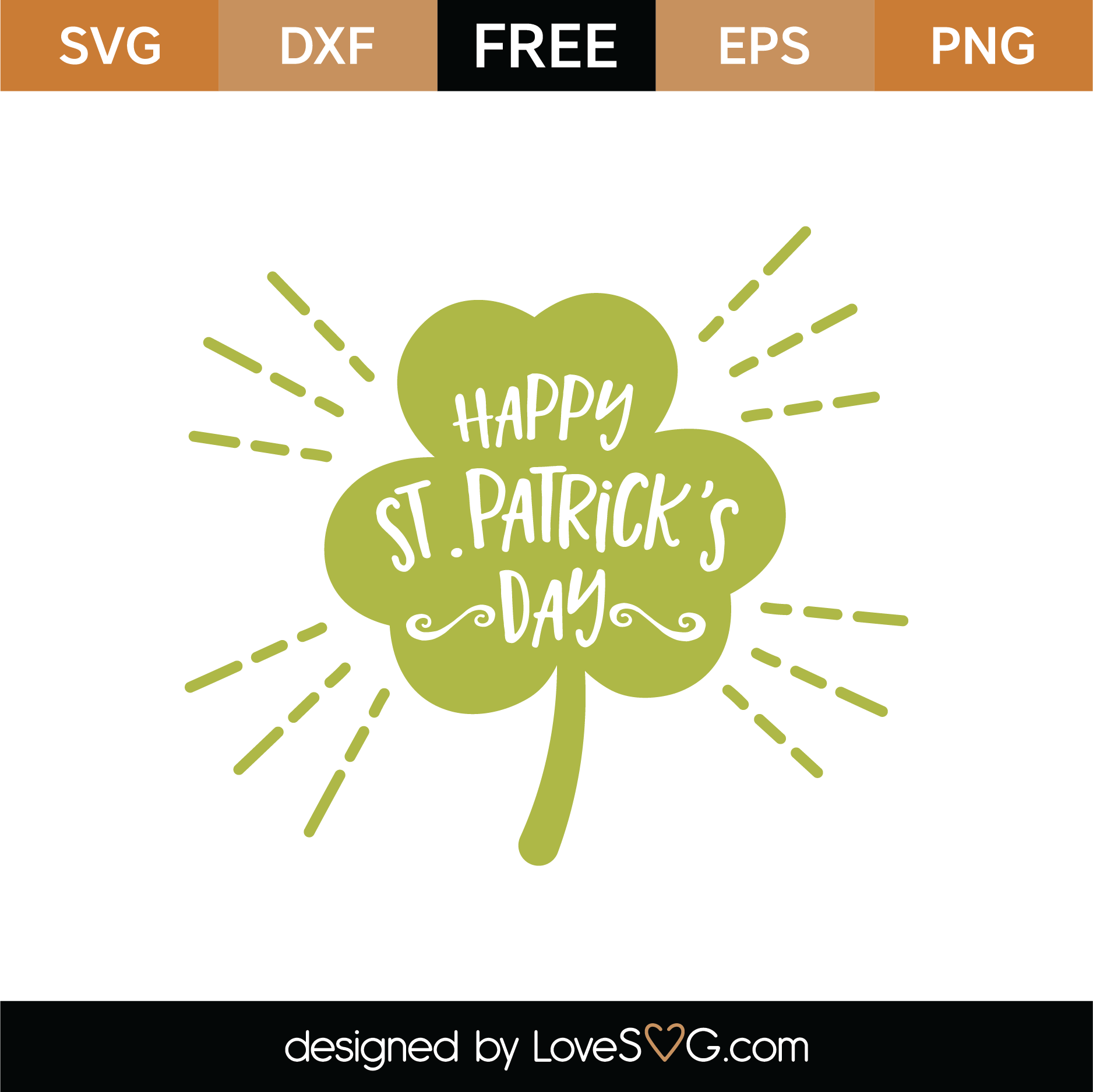 Happy St Patricks Day Massachusetts Svg SVG File