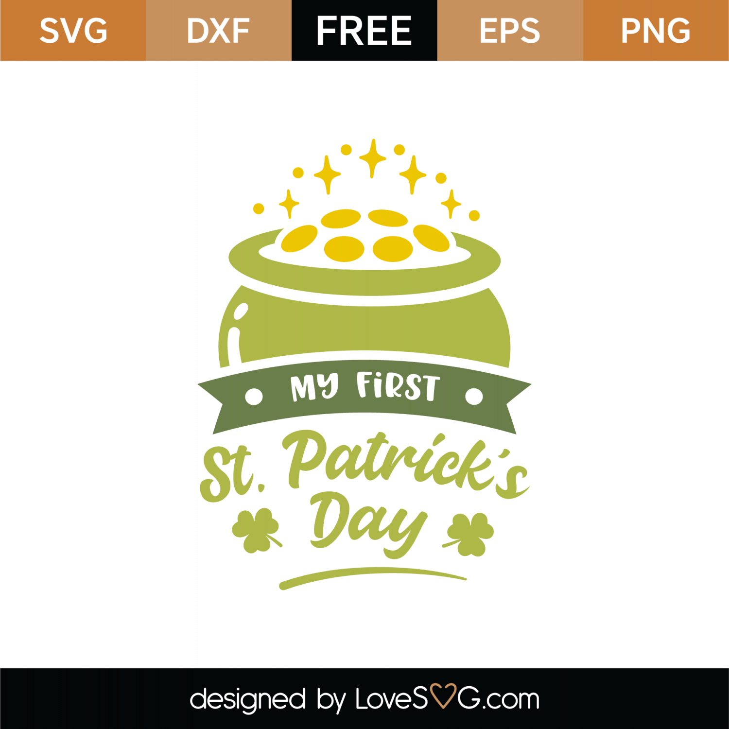 Download Free Happy St Patrick's Day SVG Cut File | Lovesvg.com