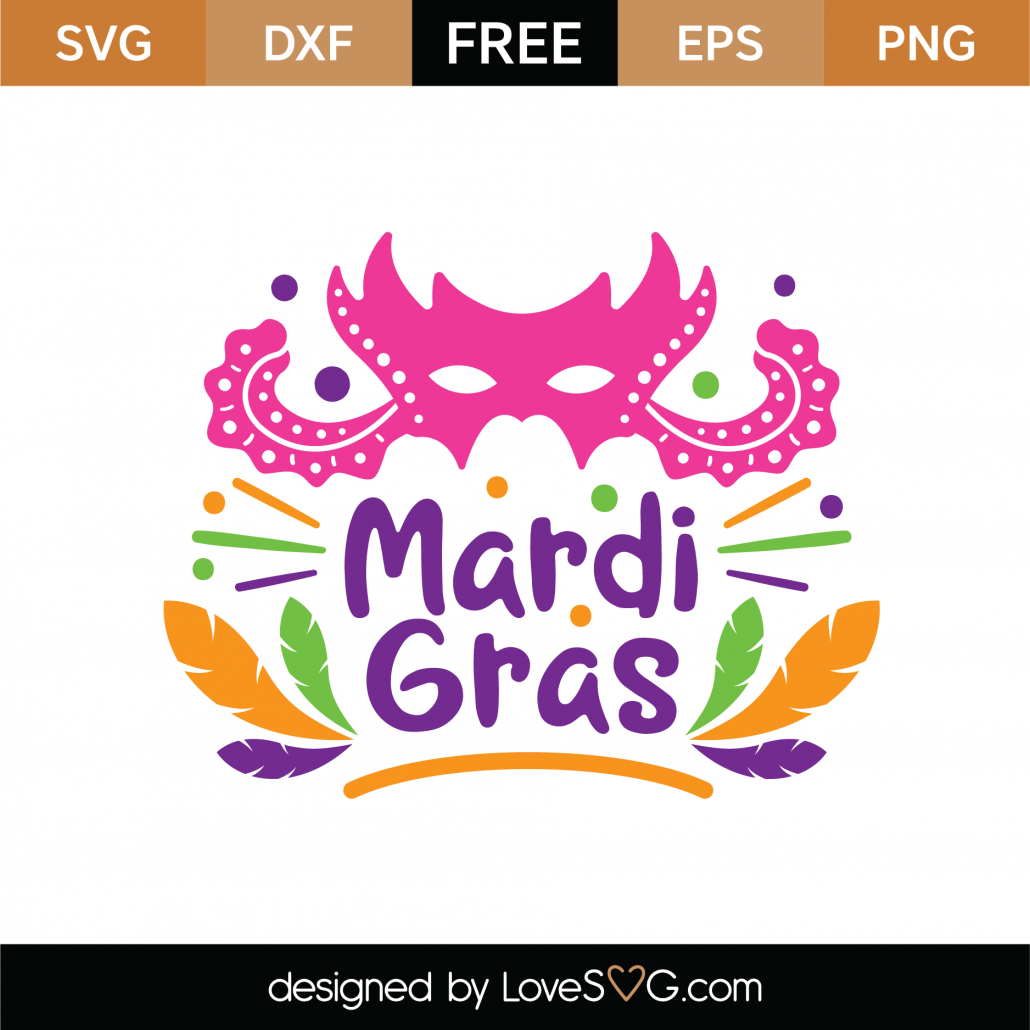 free mardi gras svg