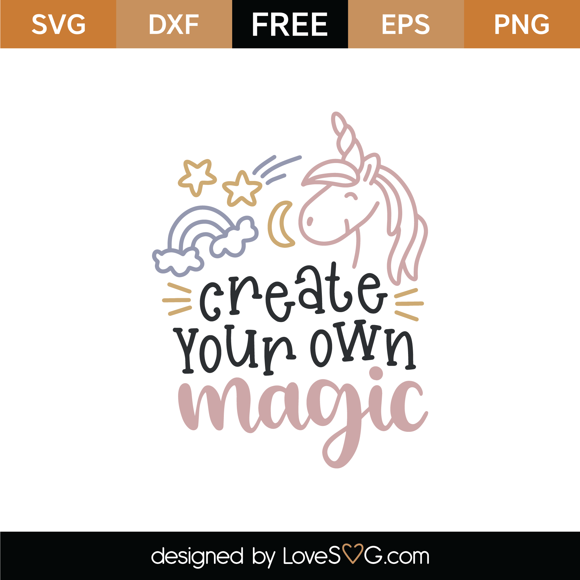 Download Free Create Your Own Magic SVG Cut File | Lovesvg.com