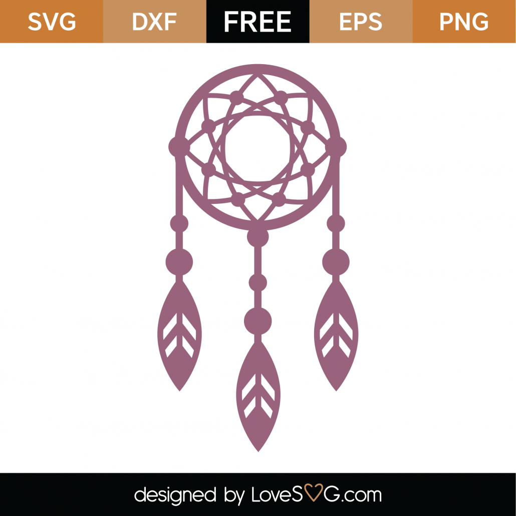 Free Dreamcatcher SVG Cut File | Lovesvg.com