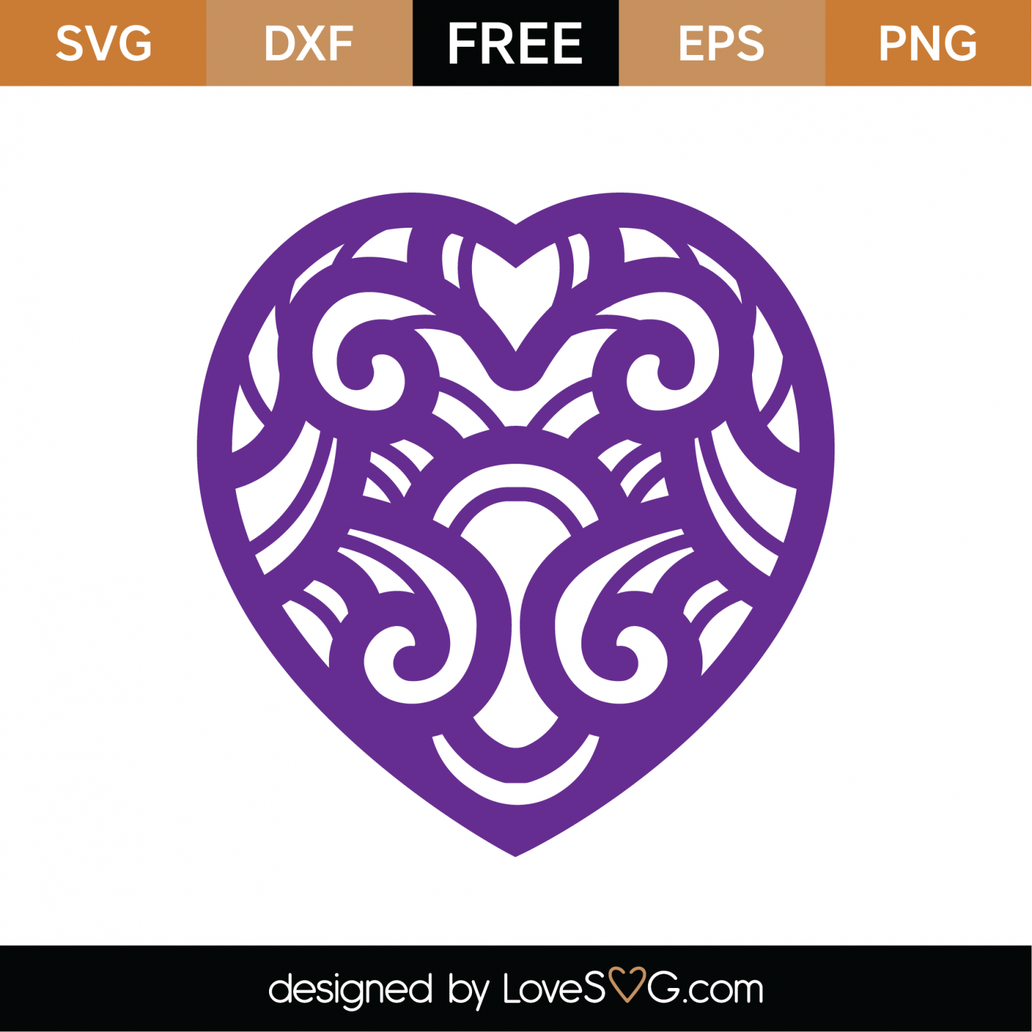 Free Free Mandala Heart Svg 342 SVG PNG EPS DXF File
