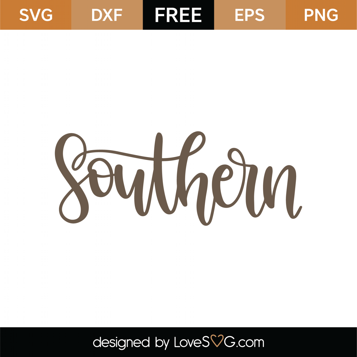 Free Southern SVG Cut File | Lovesvg.com