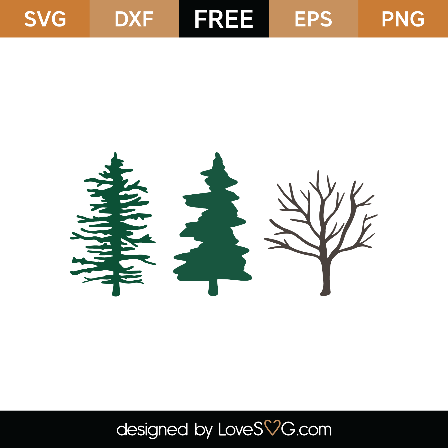 Download Free Lake Trees SVG Cut File | Lovesvg.com