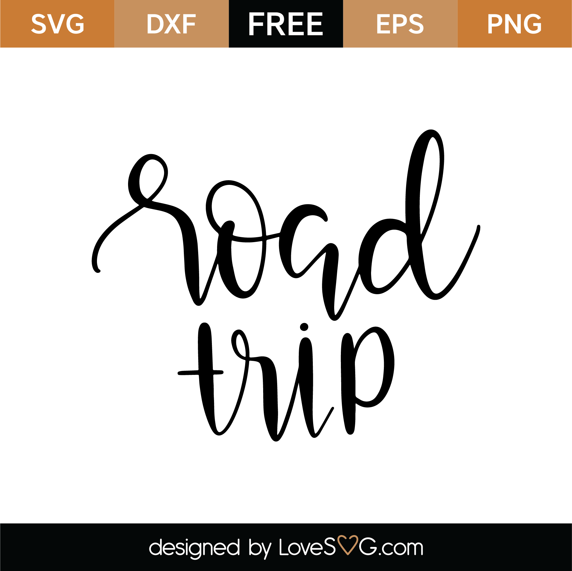 Download Free Road Trip SVG Cut File | Lovesvg.com