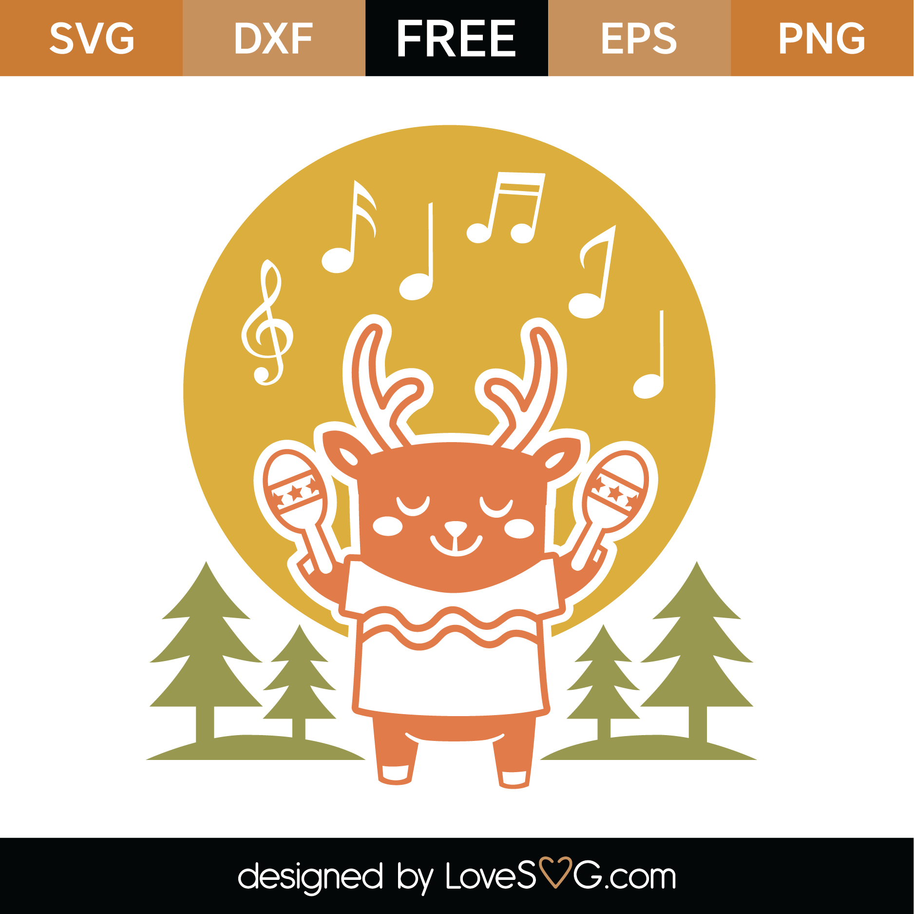 Download Free Whimsical Animal SVG Cut File | Lovesvg.com