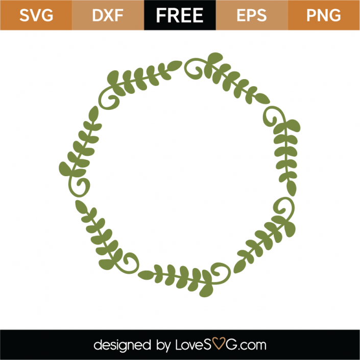 Download Free Geometric Wreath SVG Cut File | Lovesvg.com
