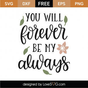 Free Be Mine SVG Cut File | Lovesvg.com