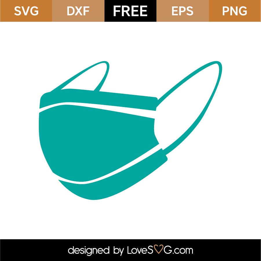 Download Free Mask SVG Cut File | Lovesvg.com