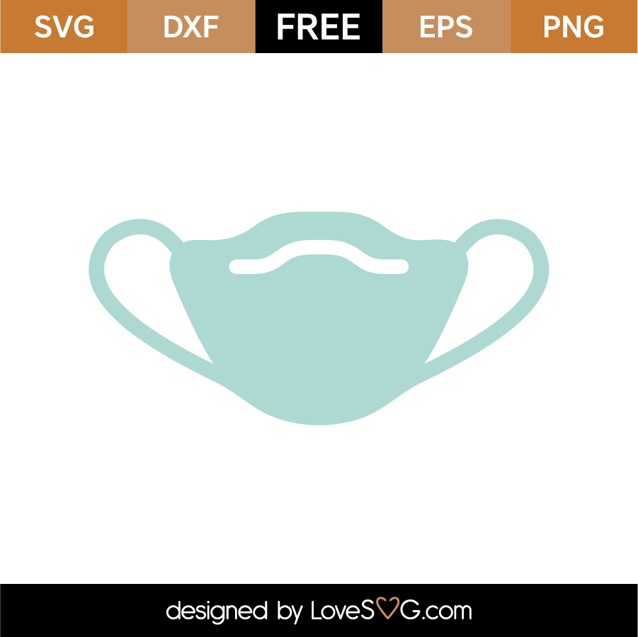 Download Free Mask SVG Cut File | Lovesvg.com