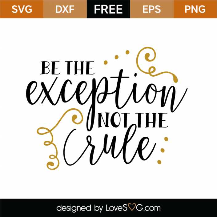 be the exception t shirt