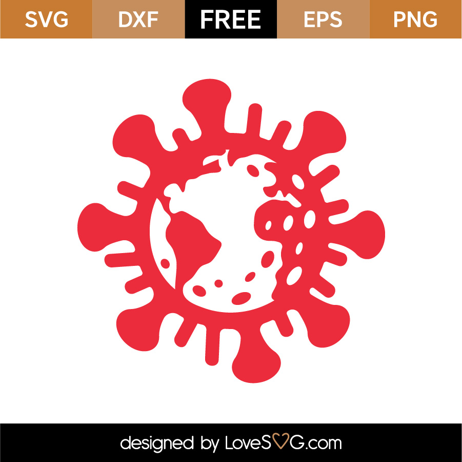 Free COVID SVG Cut File | Lovesvg.com