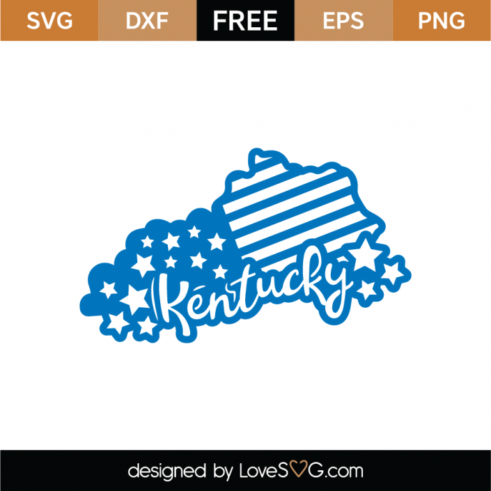 Free Kentucky SVG Cut Files (4) | Lovesvg.com