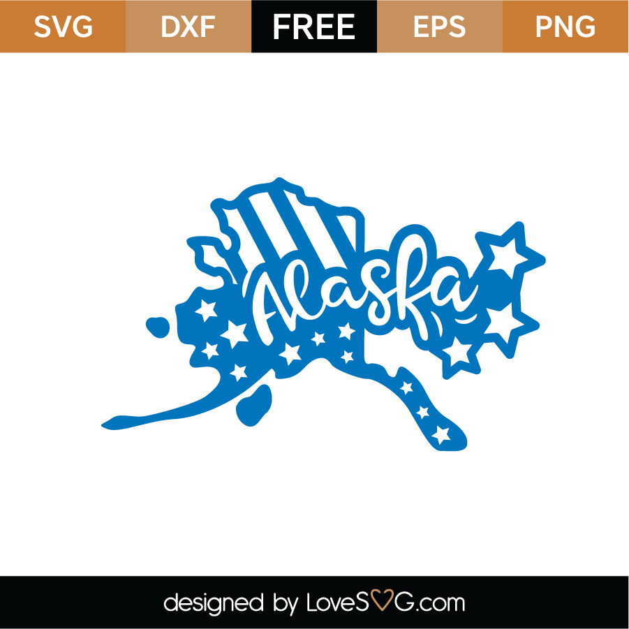 Free Alaska SVG Cut Files (4) | Lovesvg.com