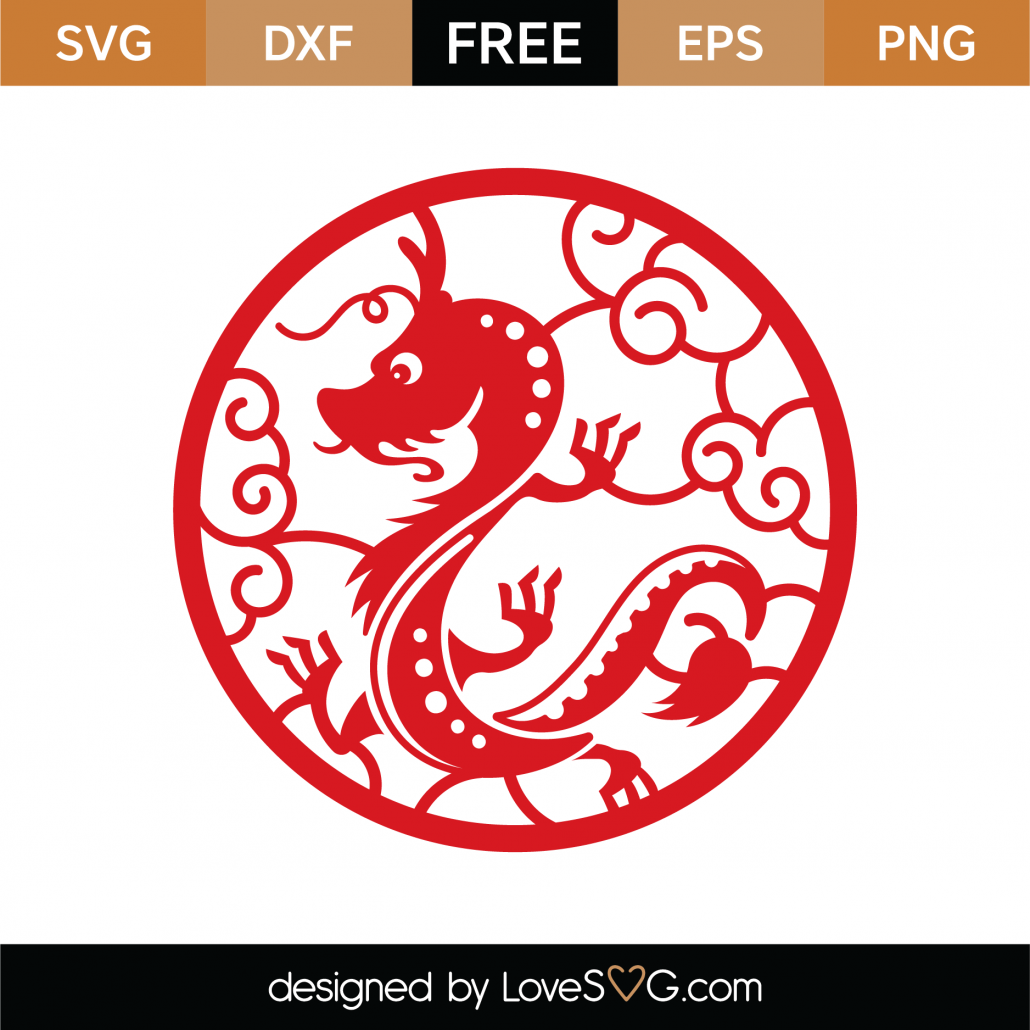 Dragon SVG Cut File