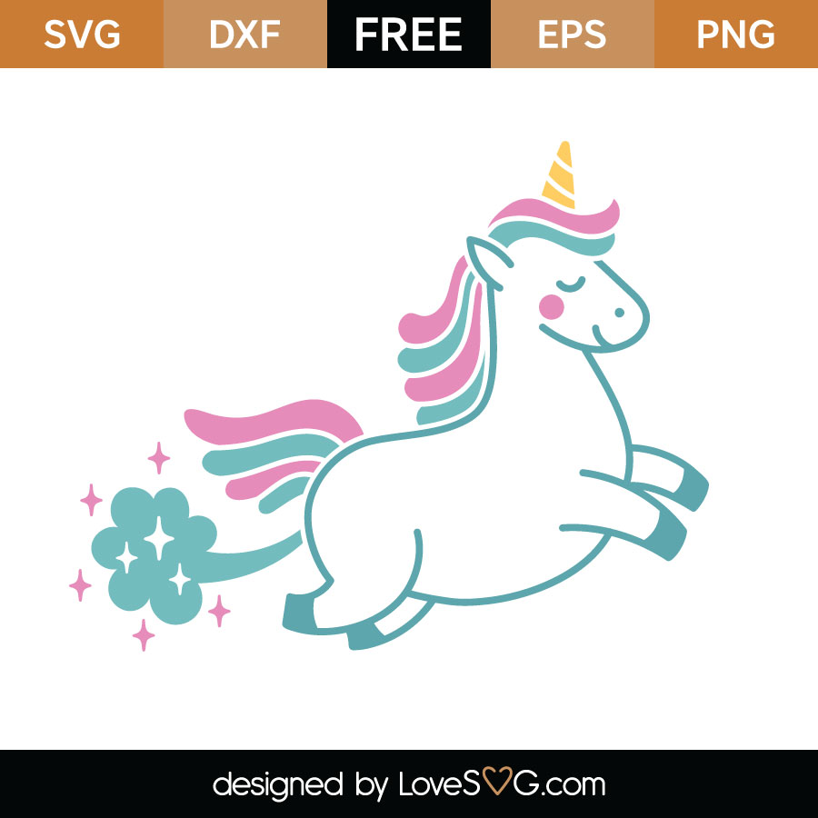 Download Cute Unicorn Lovesvg Com