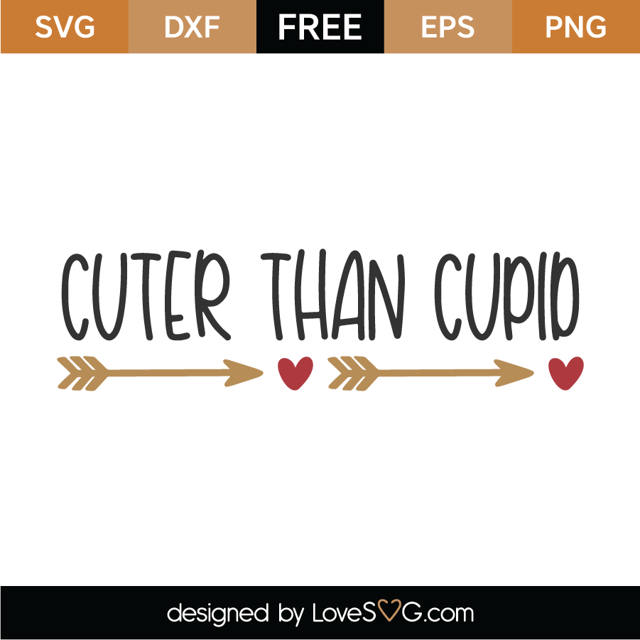 Cuter Than Cupid SVG