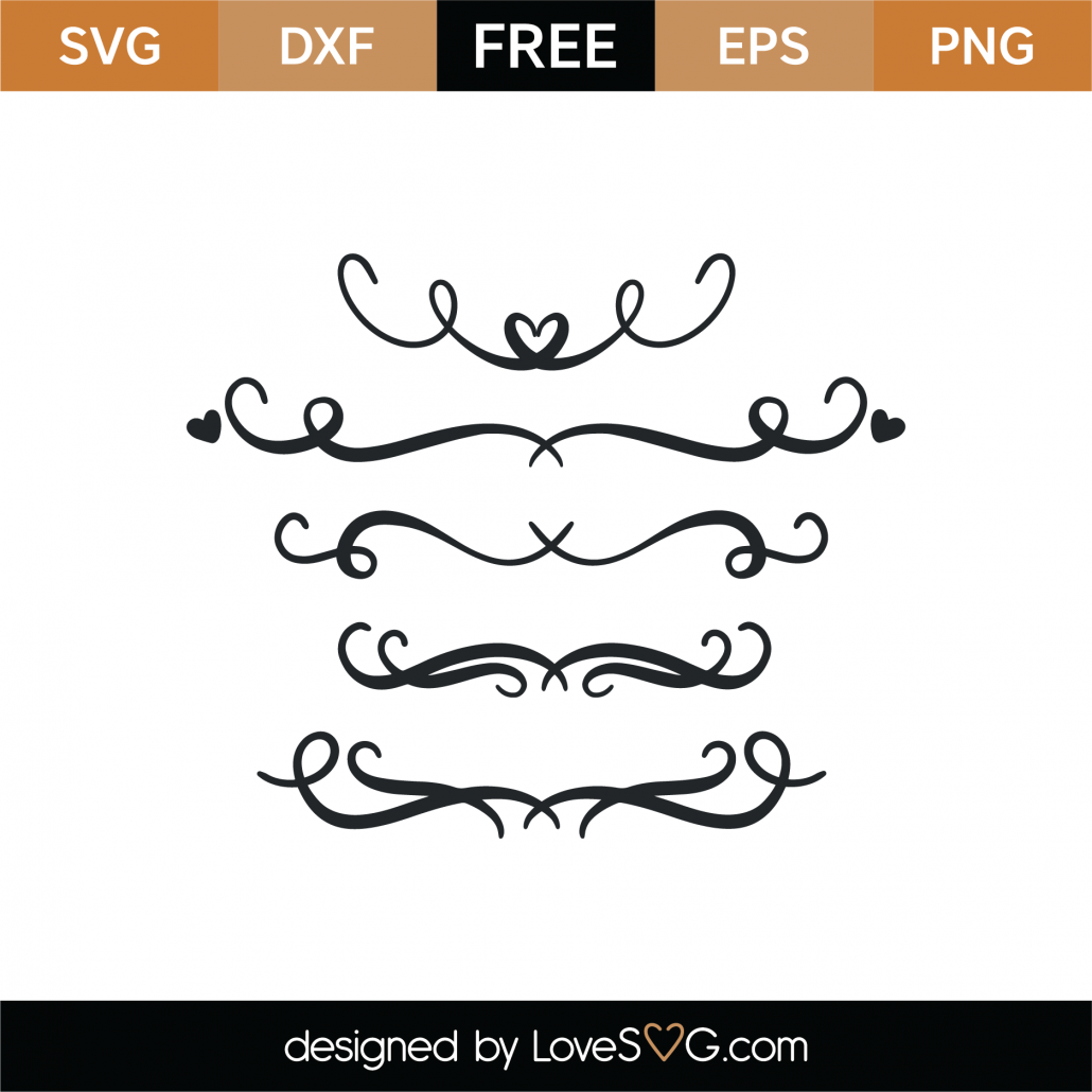 Download Free Decorative Separator Svg Cut File Lovesvg Com