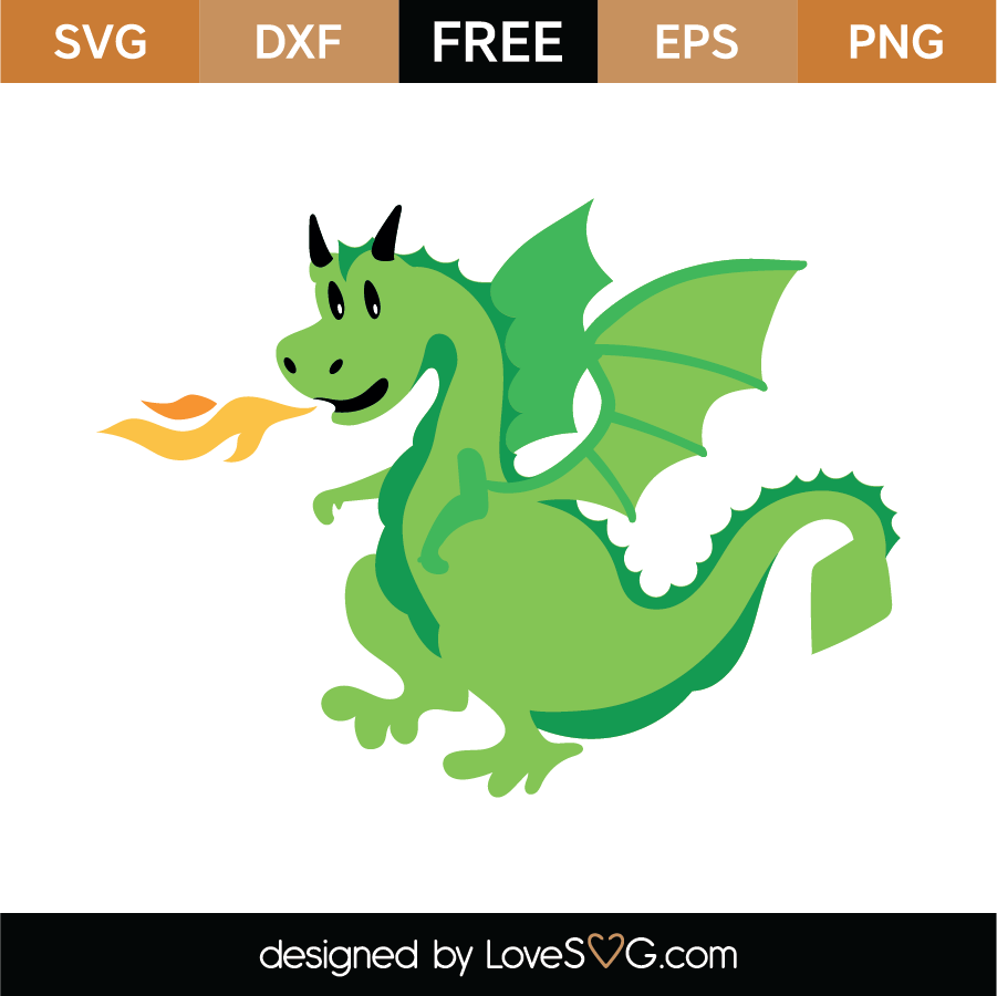 Free Dragon Svg Cut File Lovesvg Com