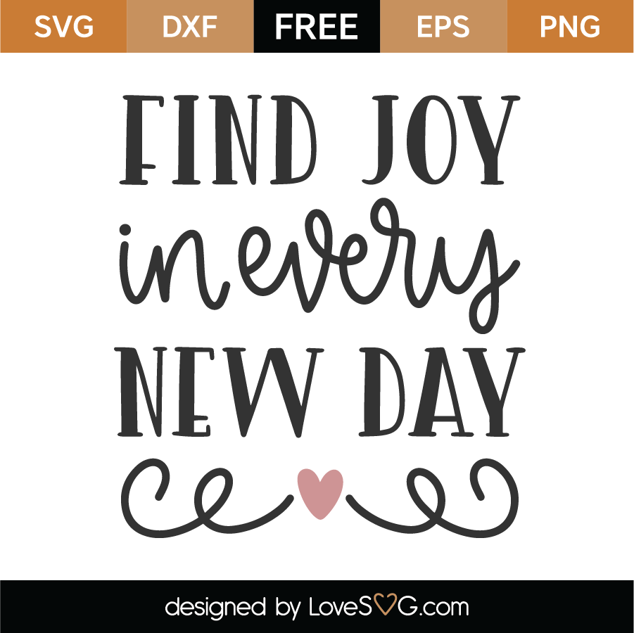 Download Free Find Joy SVG Cut File - Lovesvg.com
