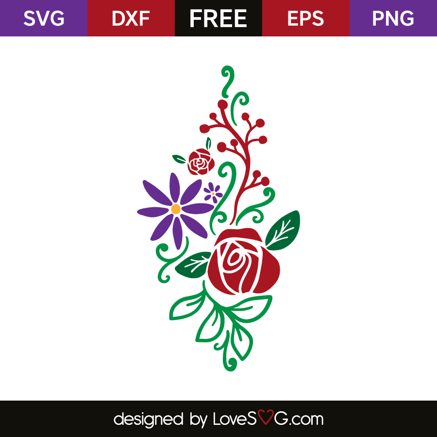 Free Free 62 Love Svg Flowers SVG PNG EPS DXF File