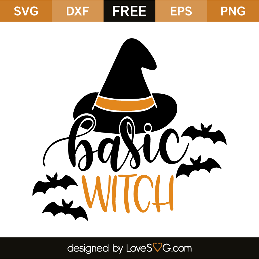 Basic Witch Lovesvg Com