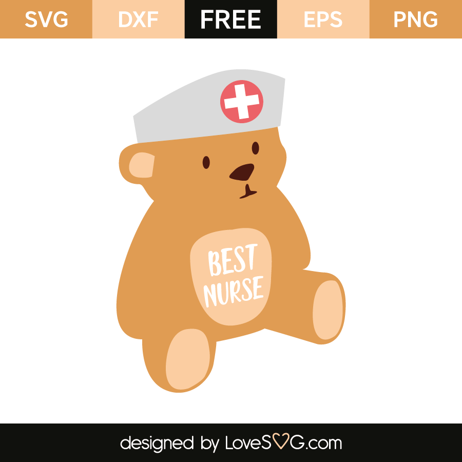 Download Bear Best Nurse Lovesvg Com
