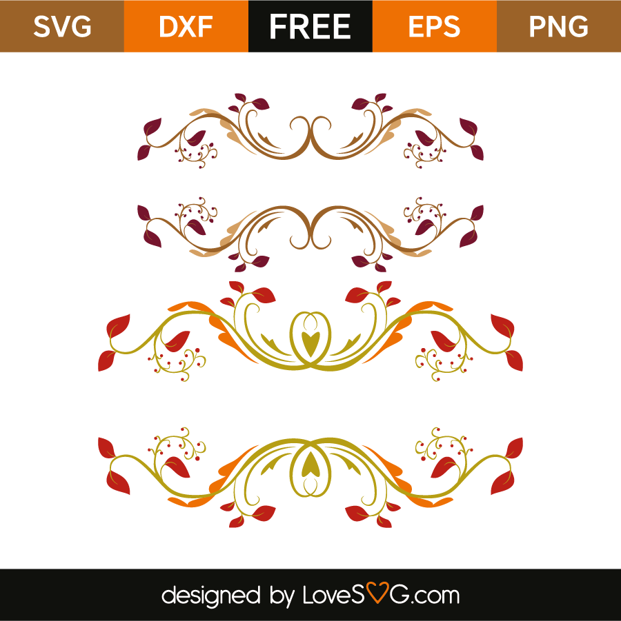 Download Decorative Borders - Lovesvg.com