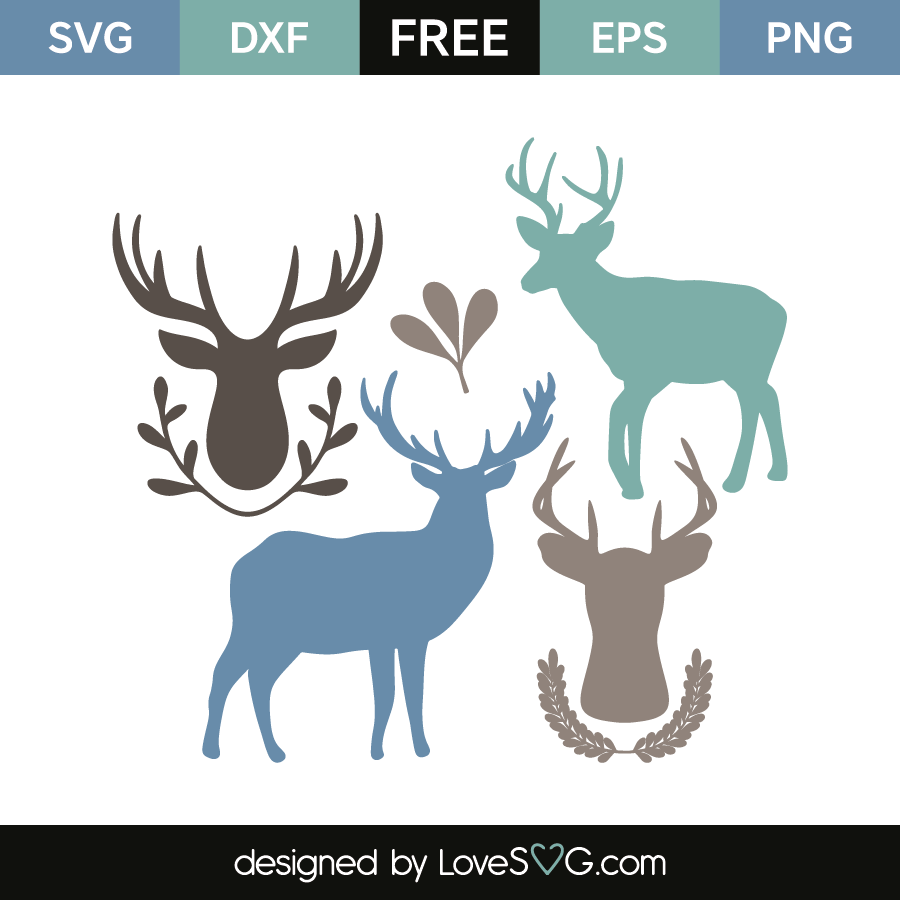 Download Deer And Elements Lovesvg Com