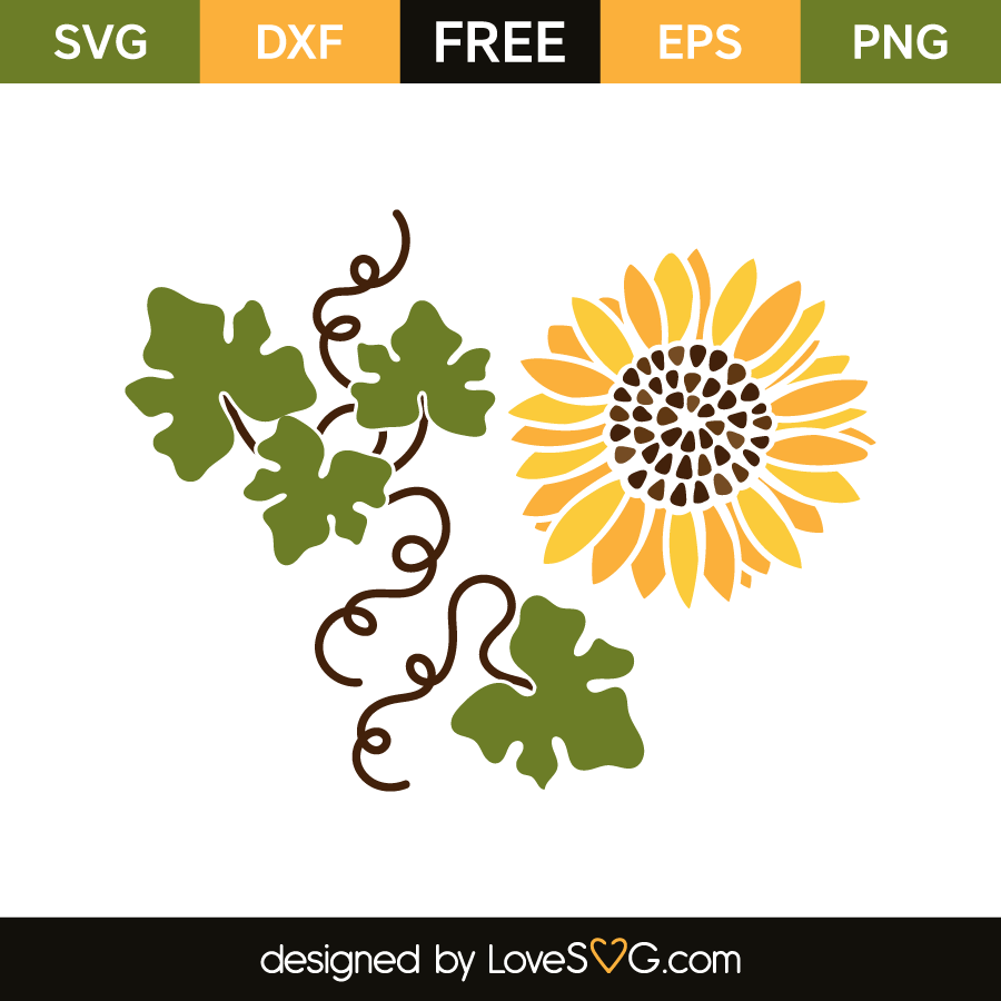 Free Free 276 Design Sunflower Svg Free SVG PNG EPS DXF File