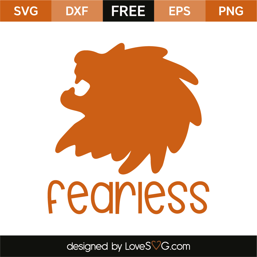 Fearless - Lovesvg.com