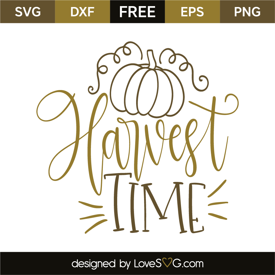 Harvest Time - Lovesvg.com