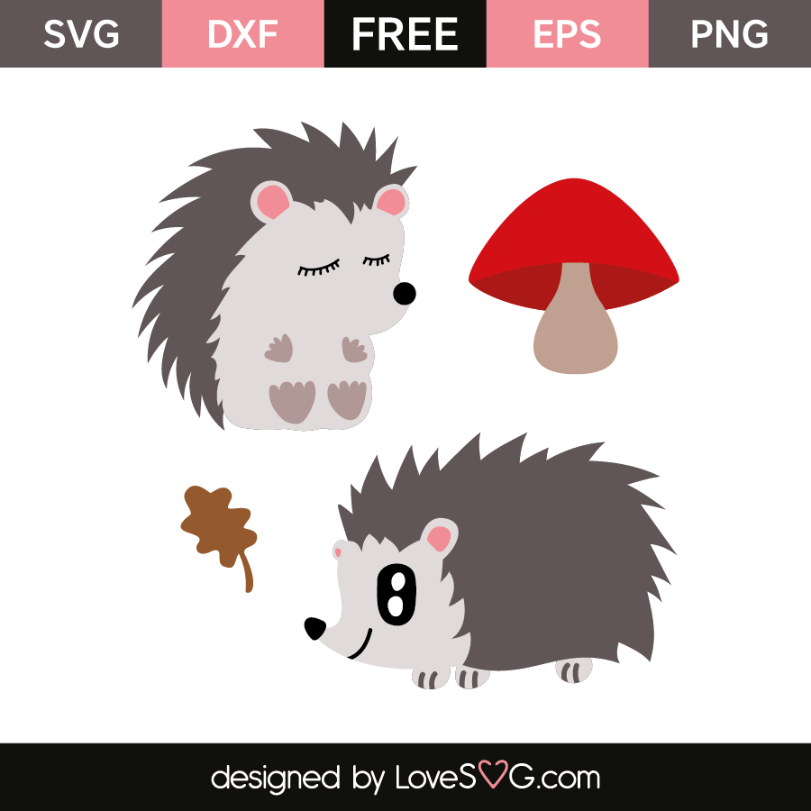 Hedgehog Designs - 4283 - Lovesvg.com
