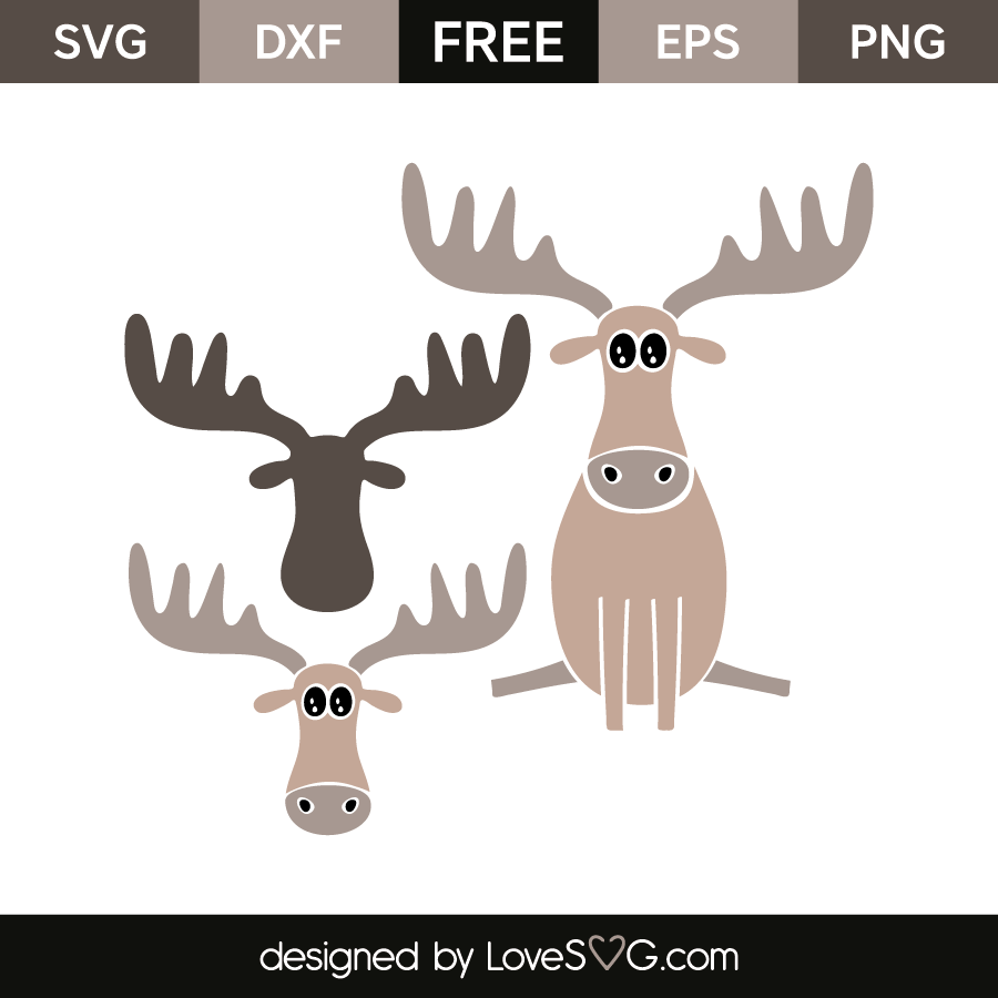 Free Free 208 Baby Moose Svg Free SVG PNG EPS DXF File