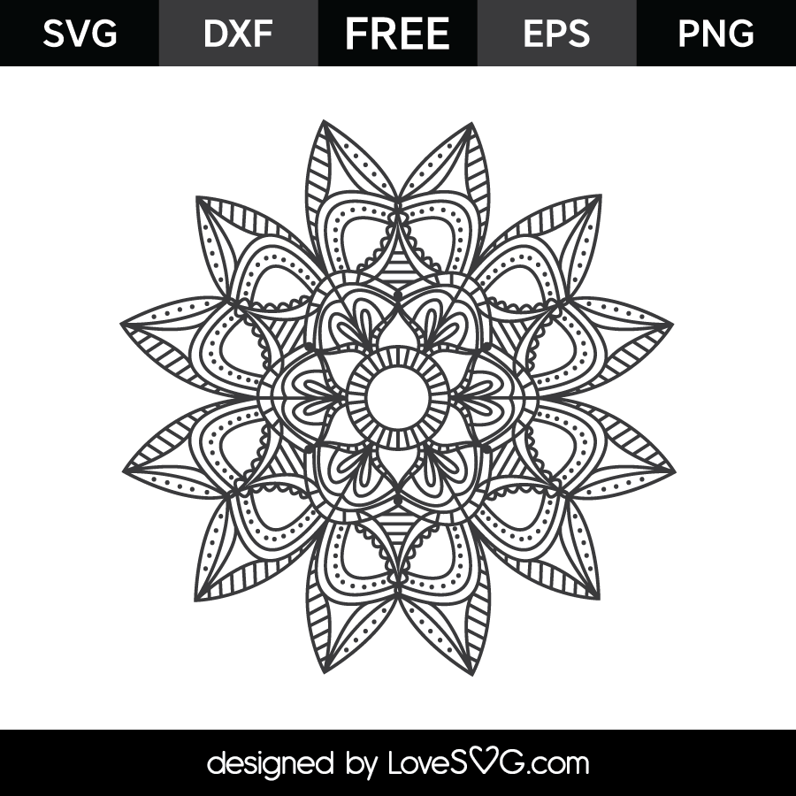 Free Free 192 Mandala For Cricut Free SVG PNG EPS DXF File