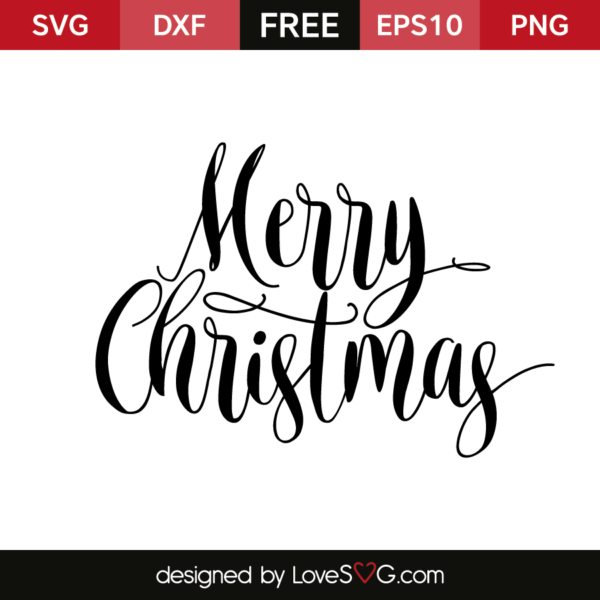 Download Merry Christmas Lovesvg Com