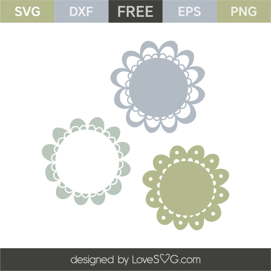Free Free 312 Flower Monogram Frame Svg Free SVG PNG EPS DXF File
