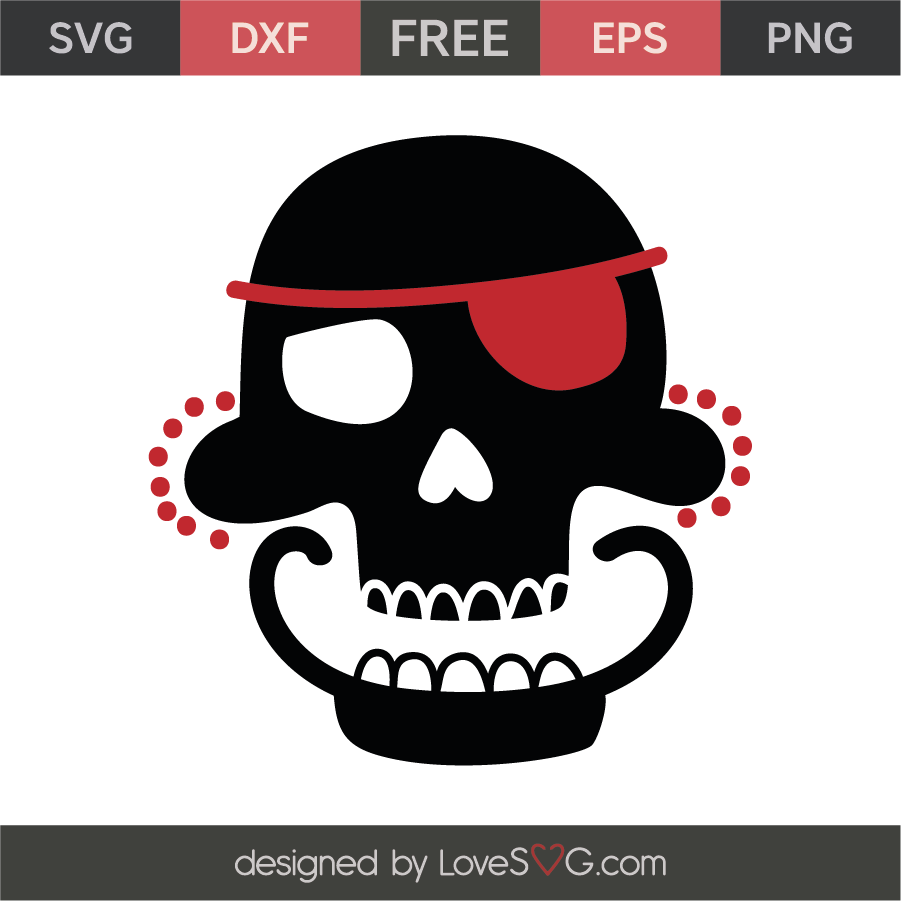 Download Pirate Skull - Lovesvg.com