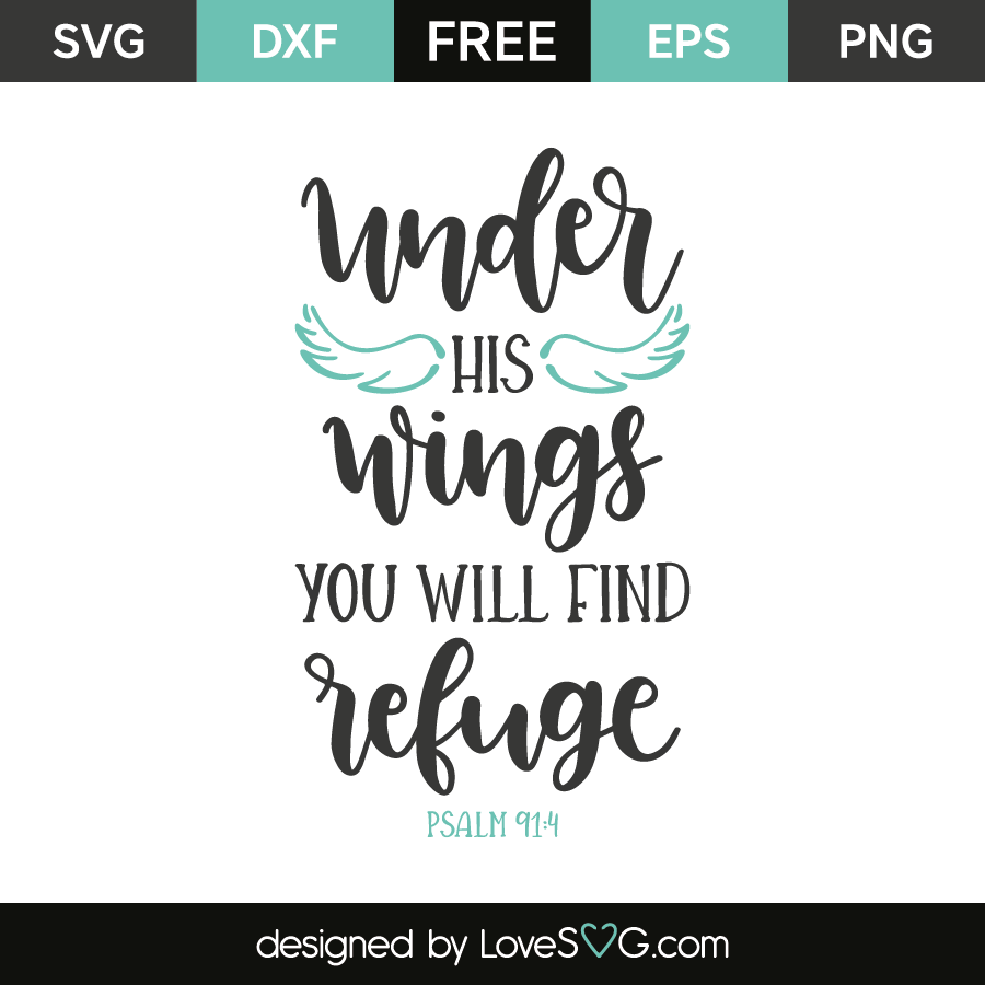 Download Psalm 91:4 - Lovesvg.com