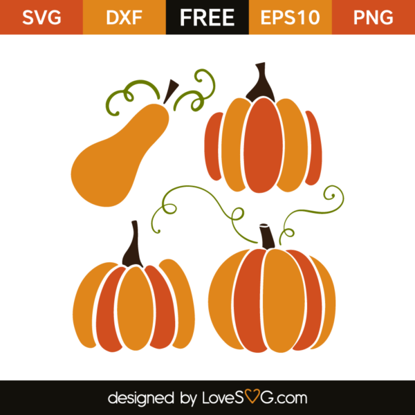 Pumpkins Svg Cut File Lovesvg Com - vrogue.co