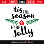 Fa La La SVG Cut File - Lovesvg.com