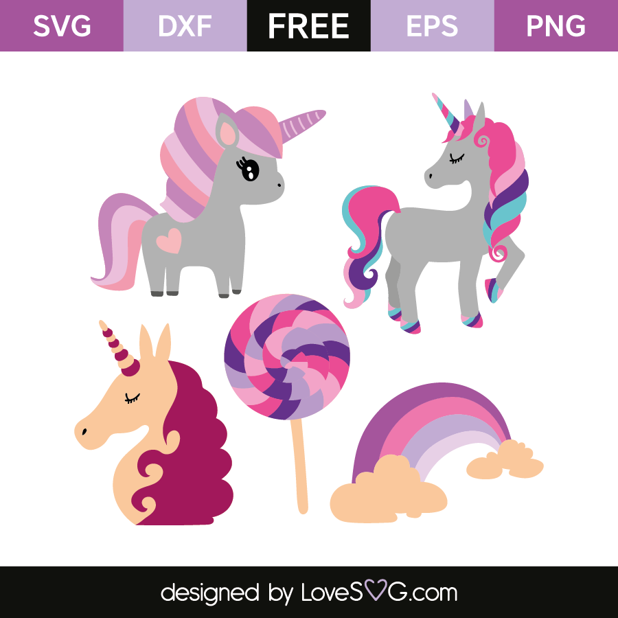 Download Unicorns Design Lovesvg Com