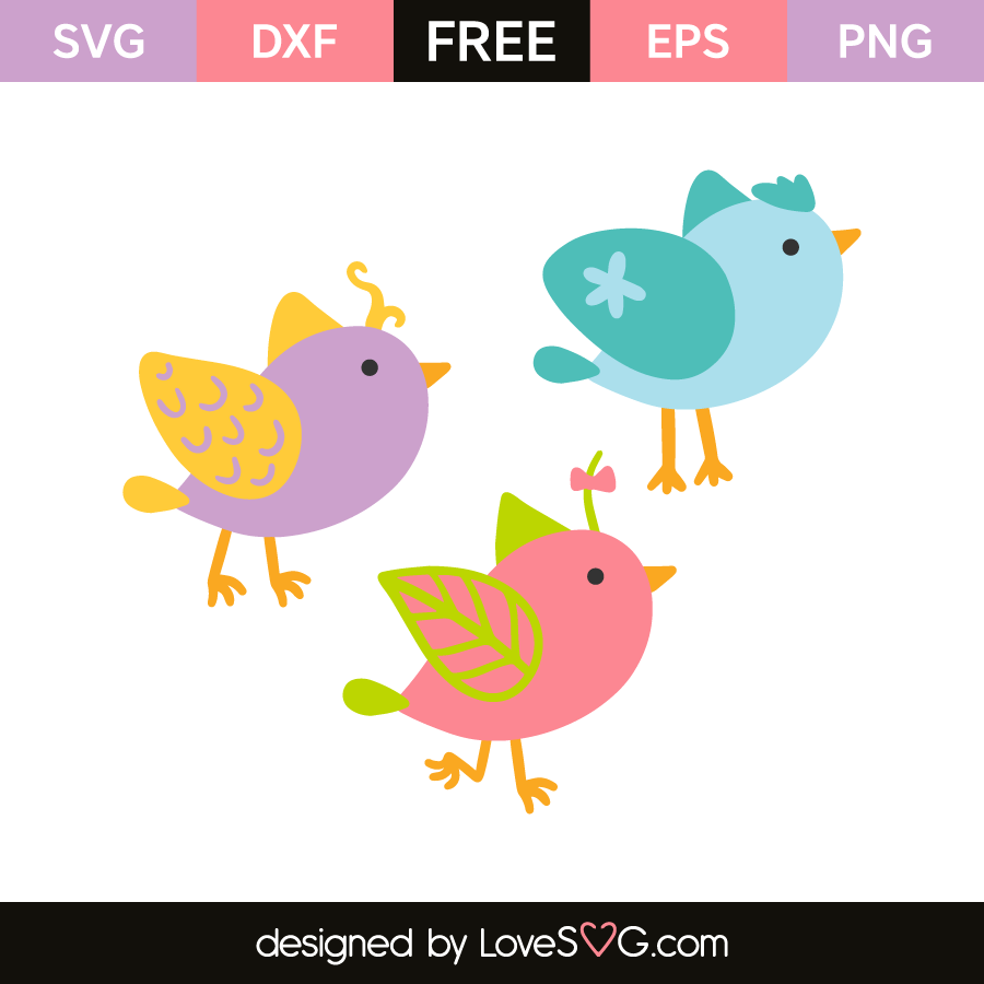 Birds Lovesvg Com