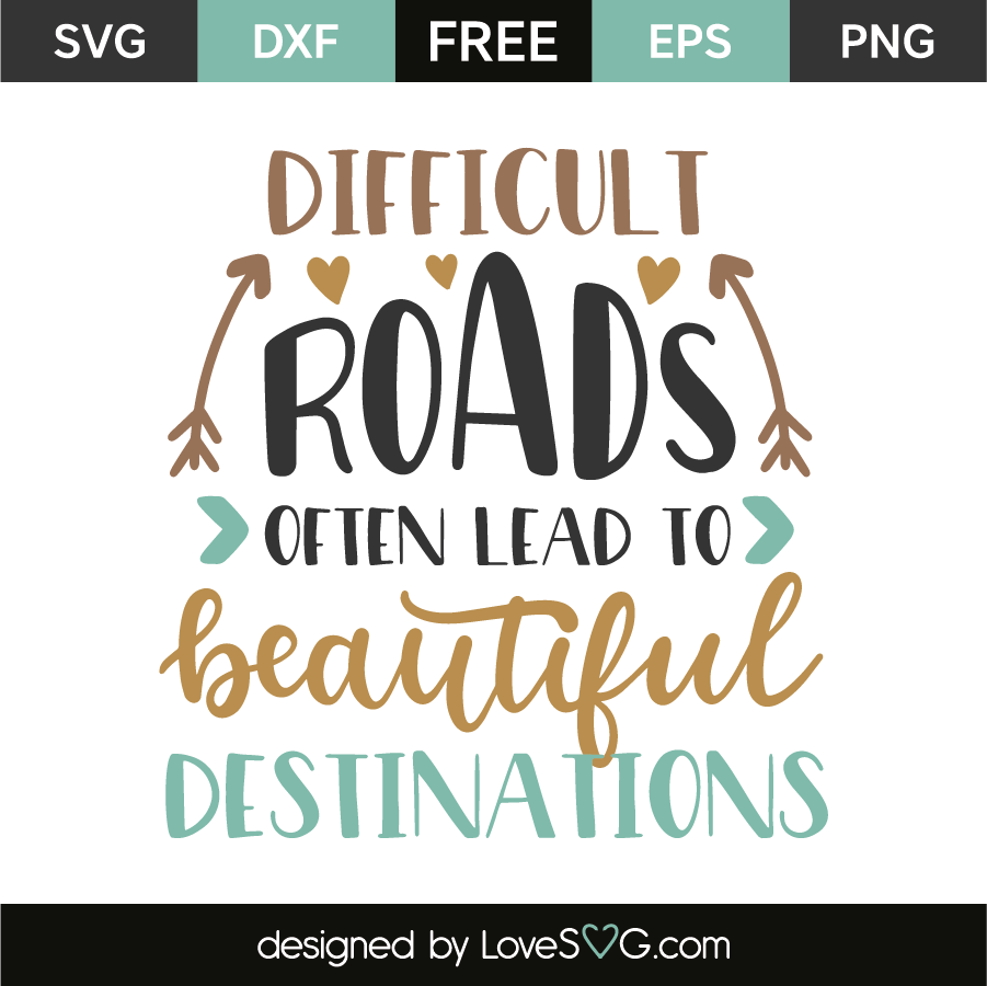 Difficult roads, destinations