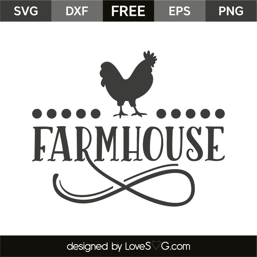 Farmhouse Barn SVG