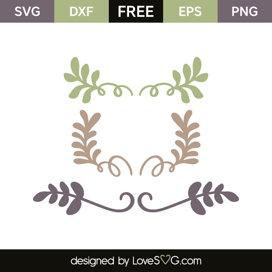 Free Free 71 Floral Elements Svg SVG PNG EPS DXF File
