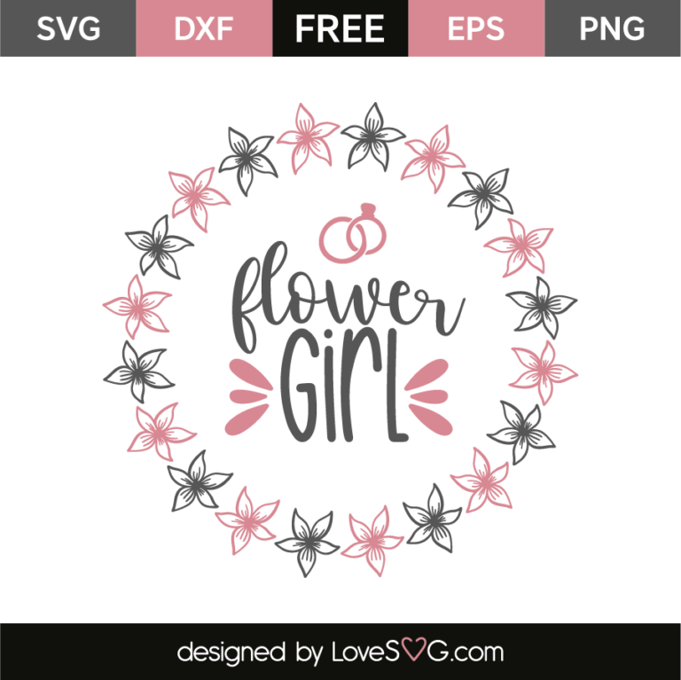 Flower Girl - Lovesvg.com